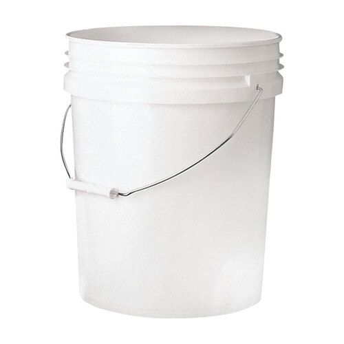 Leaktite 905GFGWH010-XCP10 Food Safe Bucket White 5 gal White - pack of 10