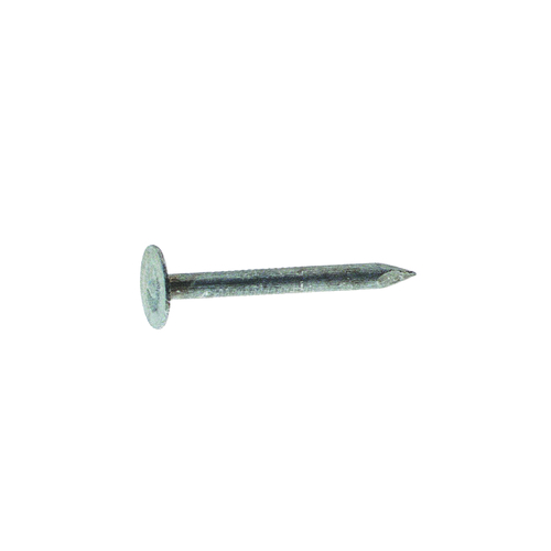 Nail 2-1/2" Roofing Electro-Galvanized Steel Flat Head 1 lb Electro-Galvanized - pack of 12