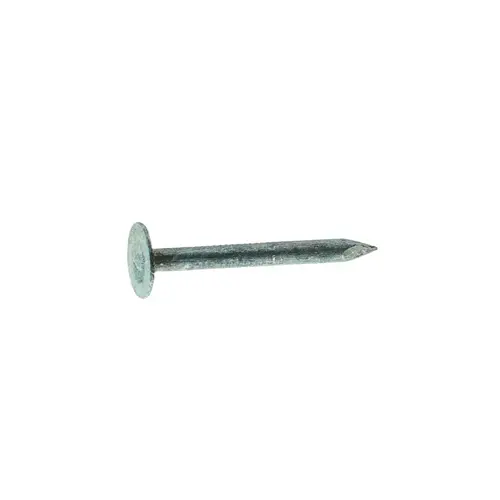 Nail 3" Roofing Electro-Galvanized Steel Flat Head 1 lb Electro-Galvanized