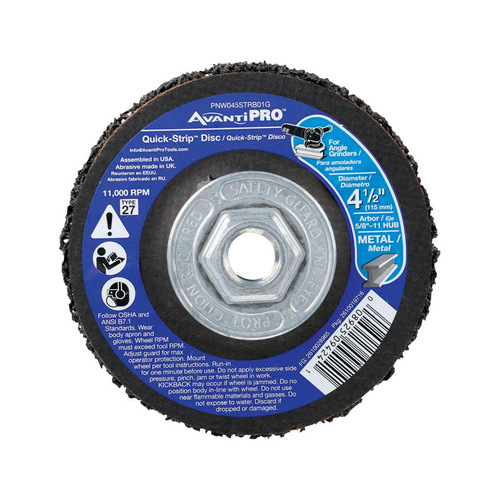 Diablo PNW045STRB01G Grinding Disc Quick-Strip 4-1/2" D X 5/8" Silicon Carbide