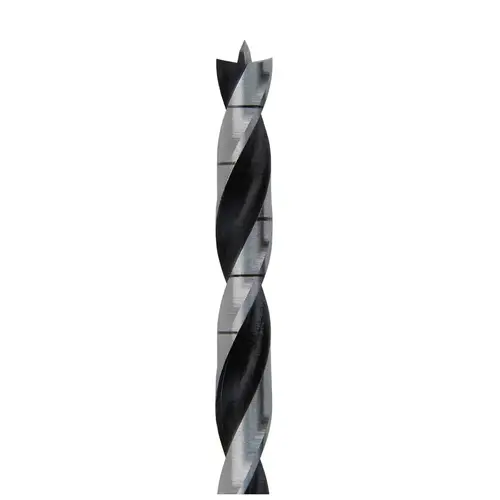 Drill Bit 3/16" S X 3-1/2" L High Speed Steel Brad Point Polished