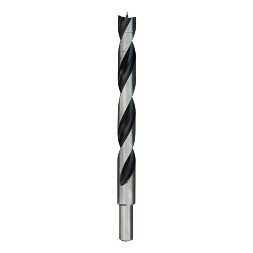 Drill Bit 1/2" S X 6" L High Speed Steel Brad Point Polished