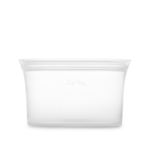 Zip Top Dish, Frost, Medium, 24 Ounce