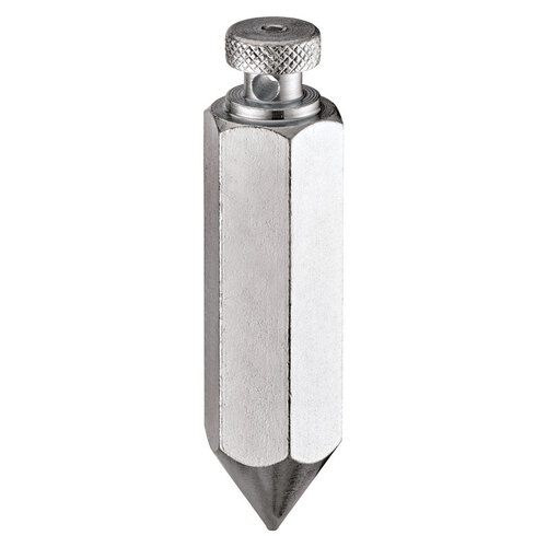 Plumb Bob 8 oz Steel 5.9" L Silver