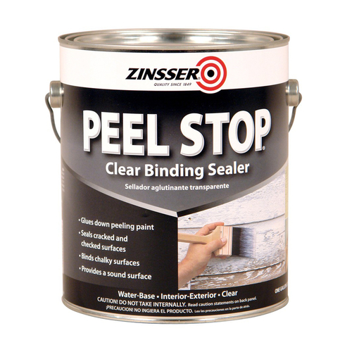 Zinsser 60001 Bonding Primer Peel Stop Clear WaterBased 1 gal Clear
