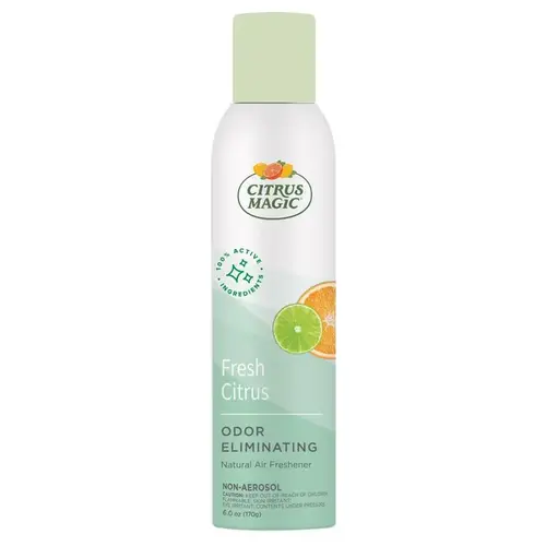 Air Freshener Spray Tropical Citrus Blend 6 oz Aerosol - pack of 6