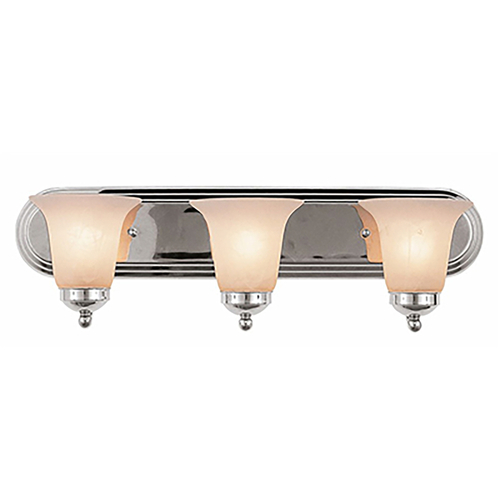 Vanity Light Rusty Polished Chrome Silver 3 lights Incandescent Wall Mount Polished Chrome Vanity Light Rusty Polished Chrome Silver 3 lights Incandescent Wall Mount Polished Chrome