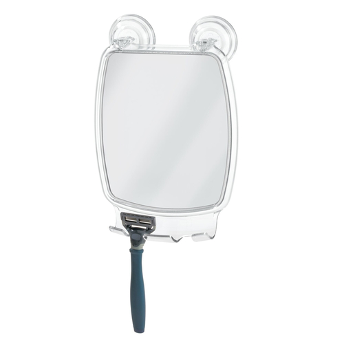 iDesign 52150 Shower Mirror Power Lock 8.5 M H X 6.25" W Clear