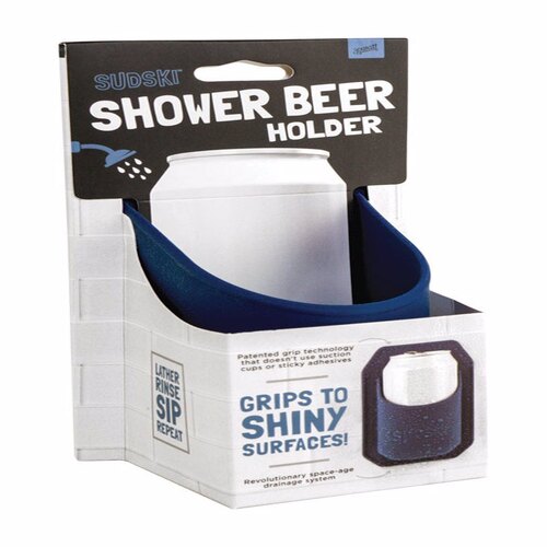 30 Watt WA506003 Shower Caddy SUDSKI Beer Can Holder Silicone Blue