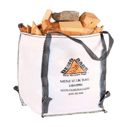 Demo Bags MB900 Mini Bulk Bags 60 gal White