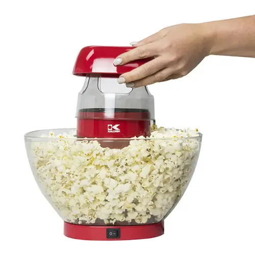 Kalorik PCM 43848 R Popcorn Maker Volcano Red 2.8 oz Air Red