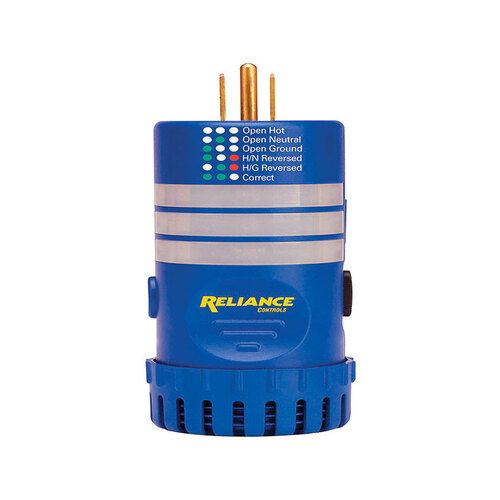 Reliance Controls THP109 Circuit Analyzer and Breaker Locator Circuit Scout LED Blue