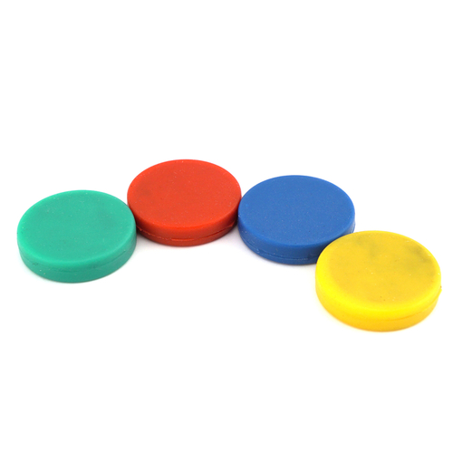 Disc Magnets .25" L X 1.25" W Assorted Assorted