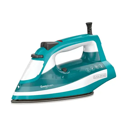 Black+Decker IR16X EvenSteam QuickPress Express Steam Iron Teal