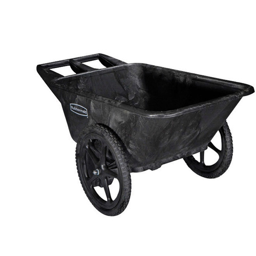 Rubbermaid 5642-00BLA Farm Cart Poly 8.75 cu ft Black