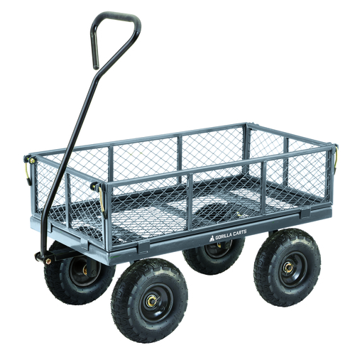 Utility Cart Steel 600 lb. cap. Gray