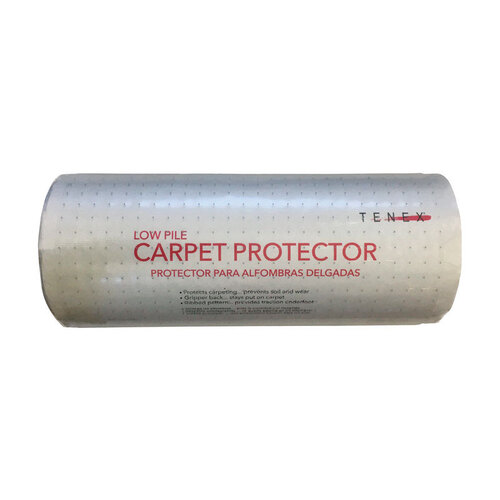 Tenex 1027000A Carpet Protector 150 ft. L X 27" W Clear Nonslip Clear