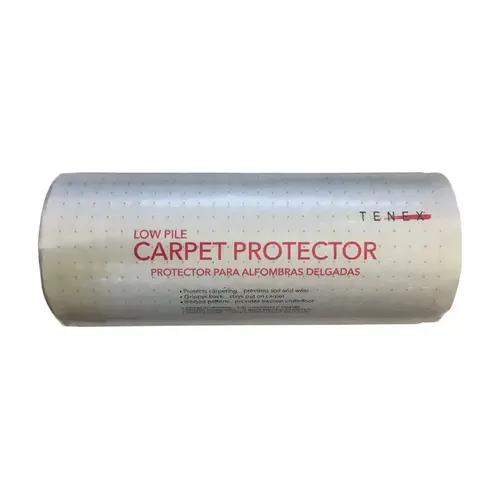 Tenex 1027000A Carpet Protector 150 ft. L X 27" W Clear Nonslip Clear