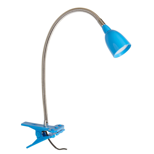 Newhouse Lighting NHCLP-LED-BLU Clamp Lamp 22" Blue Blue