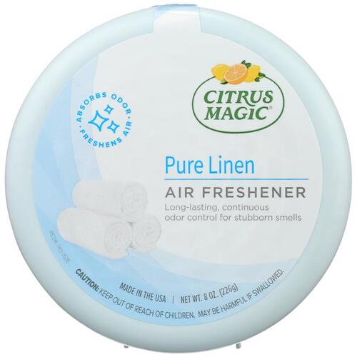 Citrus Magic 616471671-6PK Air Freshener Pure Linen Scent 8 oz Solid