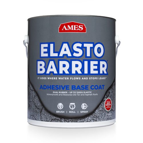 Roof Coating Elasto-Barrier Gray Acrylic Elastomeric Gray