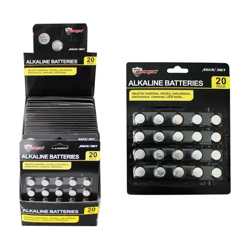 Button Cell Battery MAX Force Alkaline AG13/357 3 V