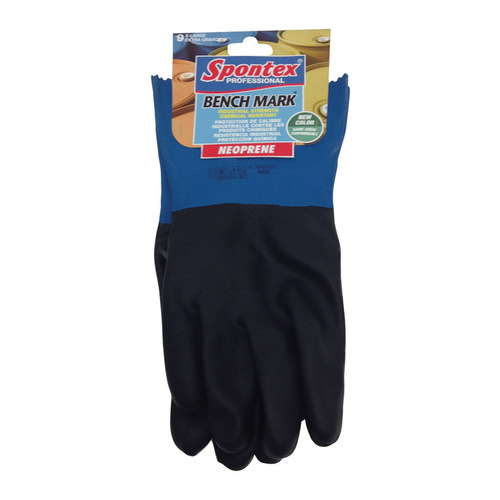 Cleaning Gloves Bench Mark Neoprene XL Black Black