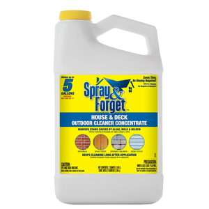 Spray & Forget 7002829 House and Deck Cleaner 64 oz Liquid