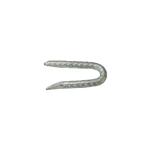 Fence Staples 1/4" W X 1-3/4" L Hot-Dipped Galvanized Steel 9 Ga. 3050 pk 50 lb Hot-Dipped Galvanized