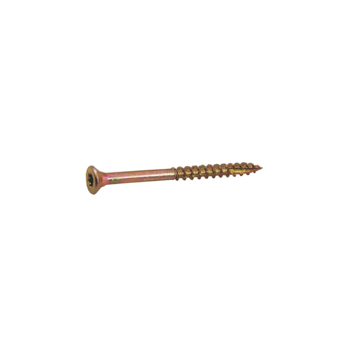 Wood Screws No. 8 S X 1-5/8" L Phillips Yellow Zinc 1 lb Yellow Zinc