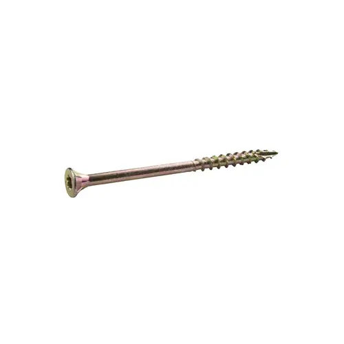 Construction Screws No. 9 wire S X 3" L Phillips Bugle Head 1 lb Yellow Zinc - pack of 12