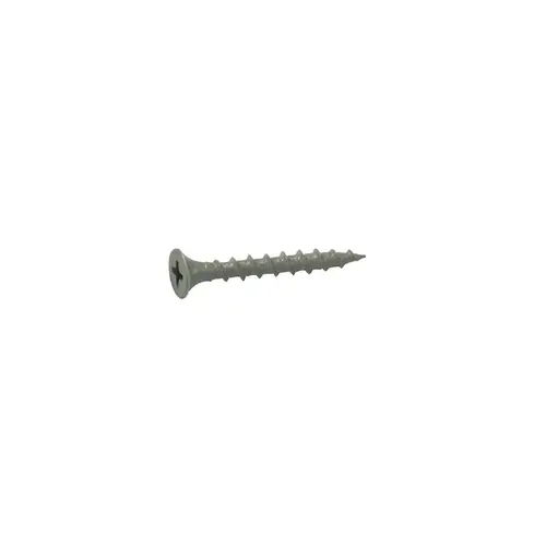 Exterior Screws No. 6 wire X 1" L Phillips Flat Head 1 lb Gray