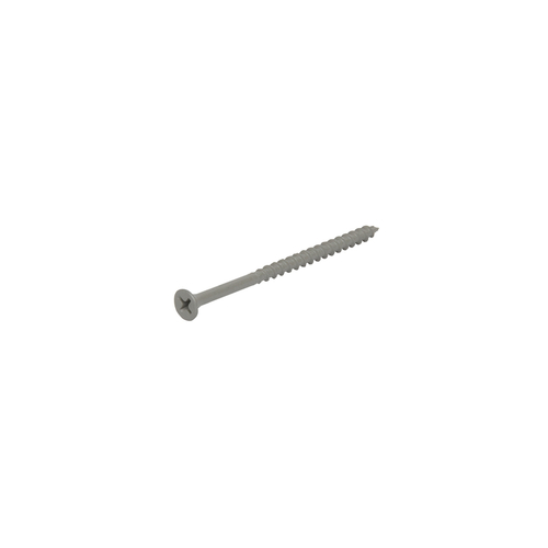 Exterior Screws No. 10 wire X 4" L Phillips Bugle Head 1 lb Coated