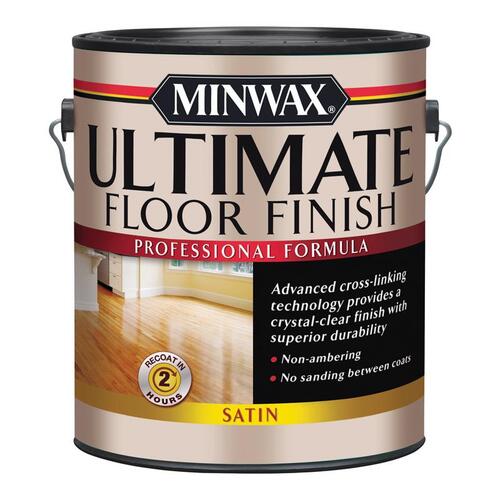 Minwax 131030000 Xcp2 Ultimate Floor Finish Satin Clear Water Based 1