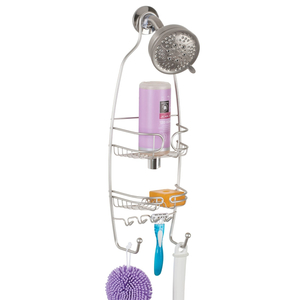 iDesign Neo Shower Caddy Silver