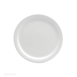 ONEIDA F9000000111 BUFFALO CREAM WHITE PLATE NARROW RIM 5 1/2