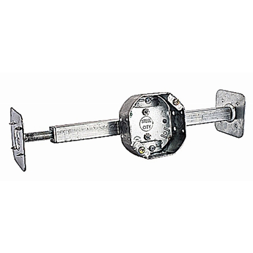 Steel City 54151CFBBHLOW Electrical Box w/Hanger Bar 15.8 cu in