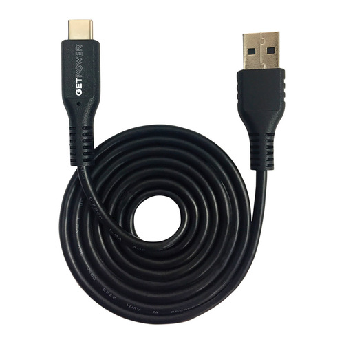 USB Type C to USB Type C Charging and Sync Cable 3 ft. L Assorted
