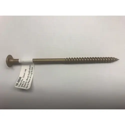 Lag Screw Power Pro 5/16" X 6" L Star Steel