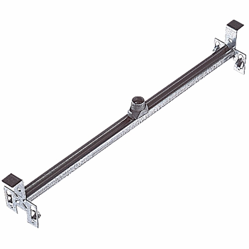Steel City 6010ADW25 Adjustable Bar Hanger Rectangle Steel Silver Silver