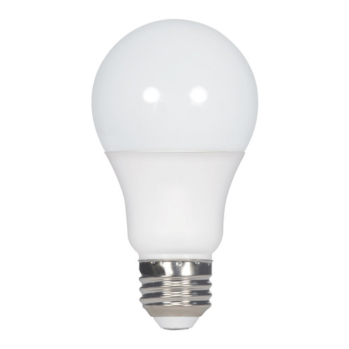 Satco S29839 LED Bulb A19 E26 (Medium) Natural Light 60 W Frosted