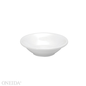 ONEIDA F9010000710 BUFFALO CREAM WHITE DISH FRUIT ROLLED EDGE 3.75 OUNCE