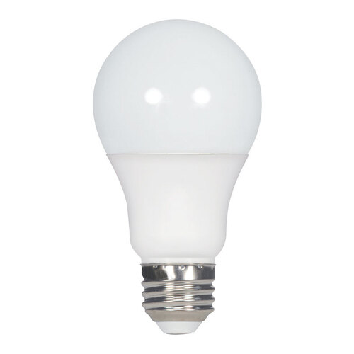 Satco S29834 LED Bulb A19 E26 (Medium) Natural Light 40 W Frosted