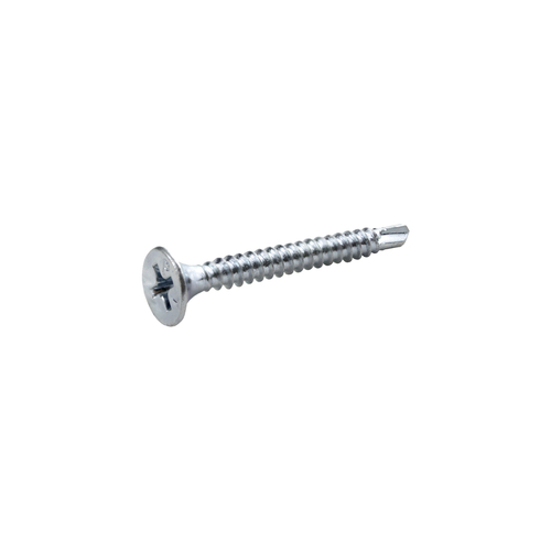 Drywall Screws No. 6 wire S X 1-1/4" L Phillips 1 lb Zinc-Plated - pack of 12