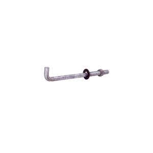Grip-Rite 1210GAB50 Steel Hook Head Galvanized Anchor Bolts 10 L x 1/2 Dia in. 