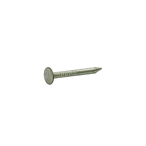 Nail 2" Roofing Hot-Dipped Galvanized Steel Flat Head 1 lb Hot-Dipped Galvanized - pack of 12