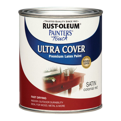 Ultra Cover Paint Painters Touch Ultra Cover Colonial Red 1 qt Colonial Red - pack of 2