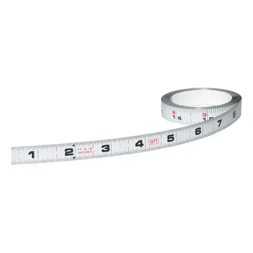 Bench Tape 12 ft. L X 1/2" W Adhesive Steel Gray