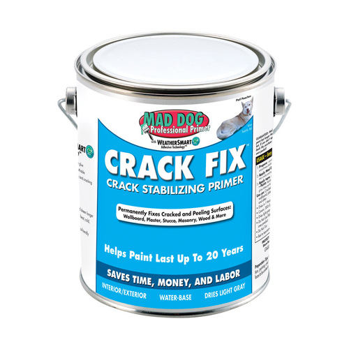 Crack Stabilizing Primer Crack Fix White Water-Based Acrylic Latex 1 qt White
