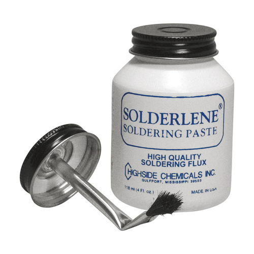 Highside Chemicals 30004 Paste Flux Solderlene 4 oz Lead-Free High Quality Petrolatum